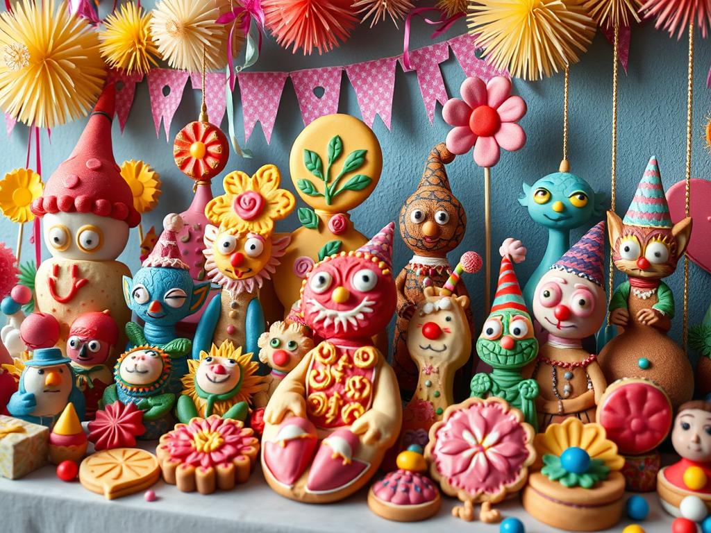 Artesanato em biscuit