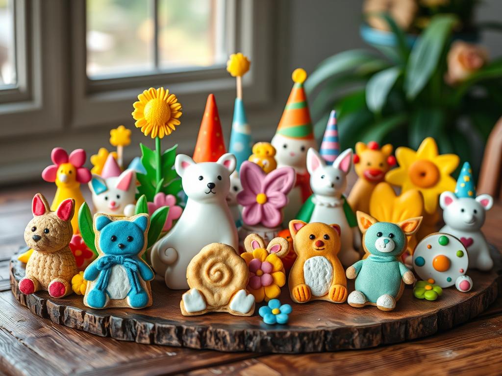 Como Fazer Peças de Biscuit para Festas e Eventos