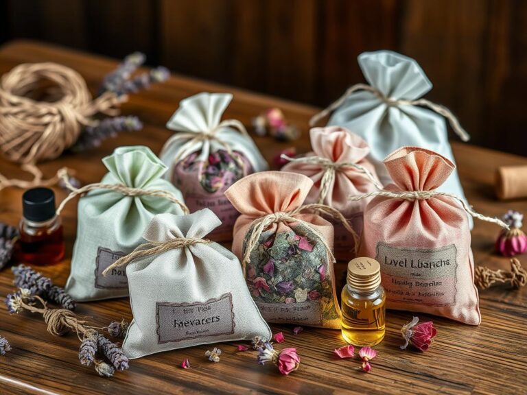 Como Fazer Sachês Perfumados e Lucrar