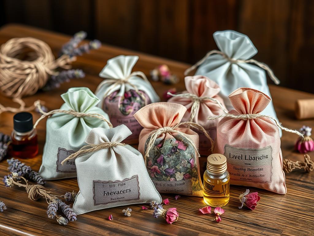 Como Fazer Sachês Perfumados e Lucrar