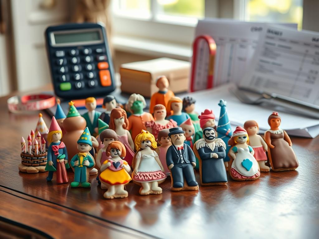 Precificação de peças em biscuit