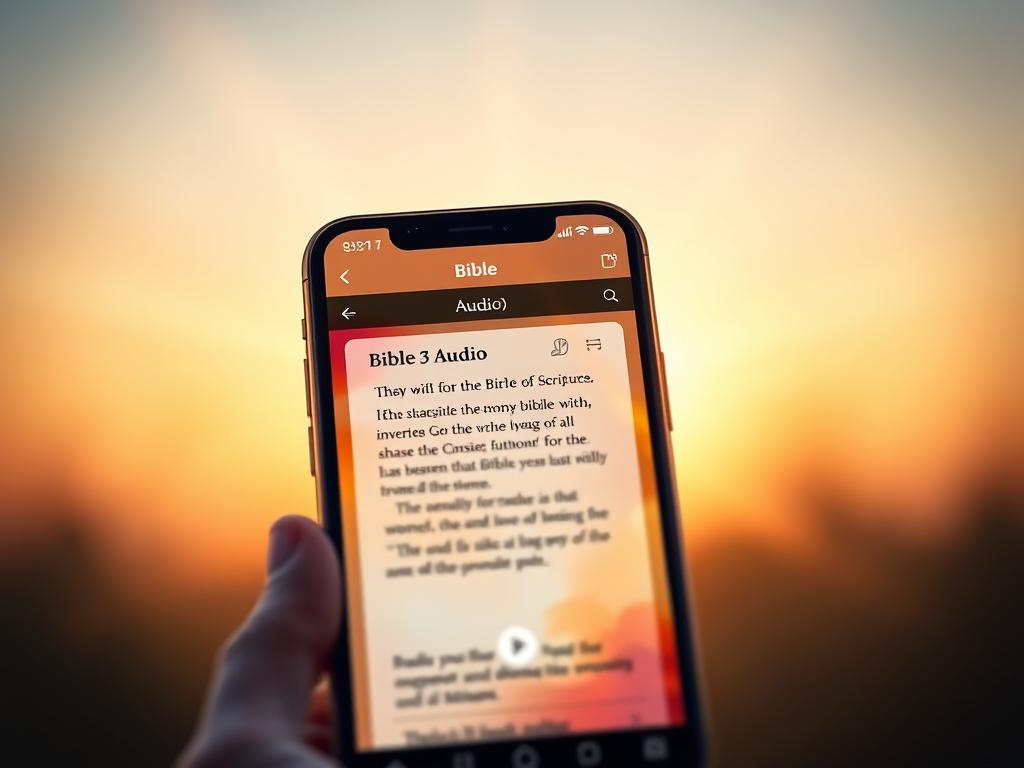 aplicativo para ouvir e ler a bíblia no celular