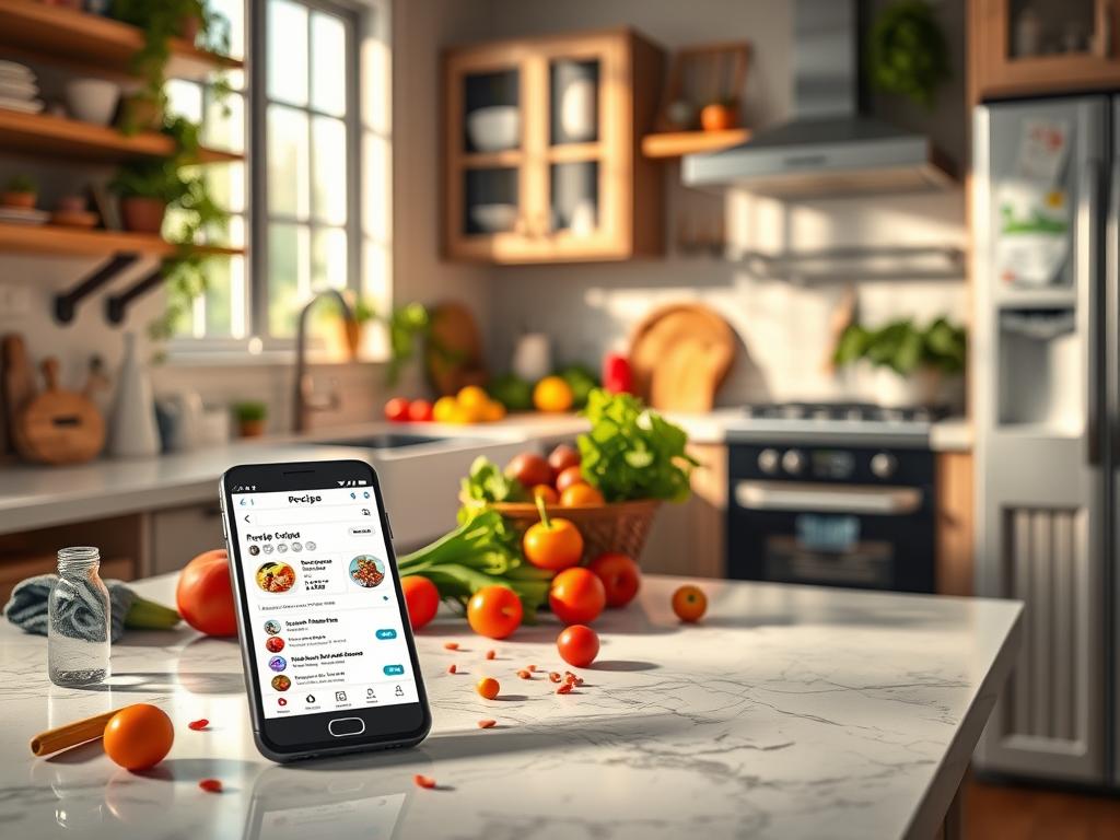 funcionamento de apps culinários