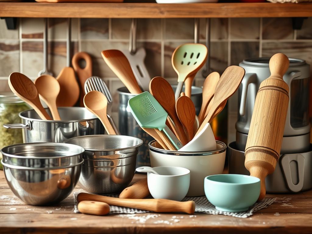 utensílios de confeitaria